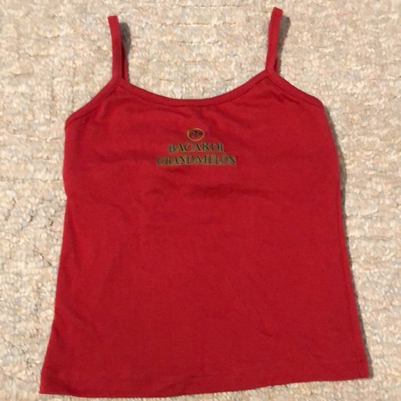 NWOT Barcardi Grandmelon  red tank top with built in shelf bra . Brand new! - Picture 5 of 10